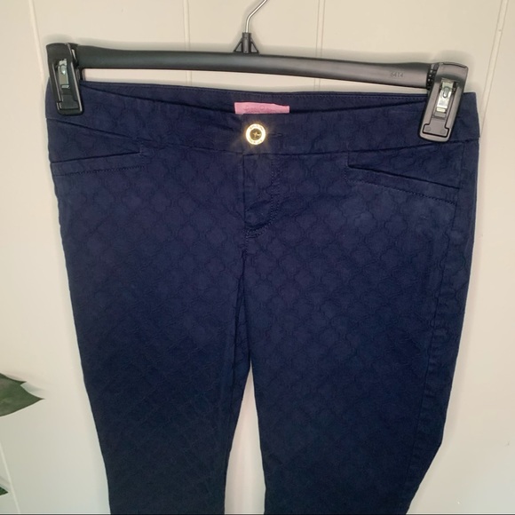 Lilly Pulitzer Kelly Ankle Length Skinny Pant 0 - Picture 3 of 16